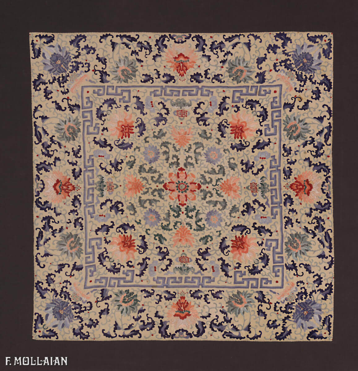 Textil China Antiguo Imperial Seda China n°:31108122